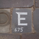 Letter 675 in de straat